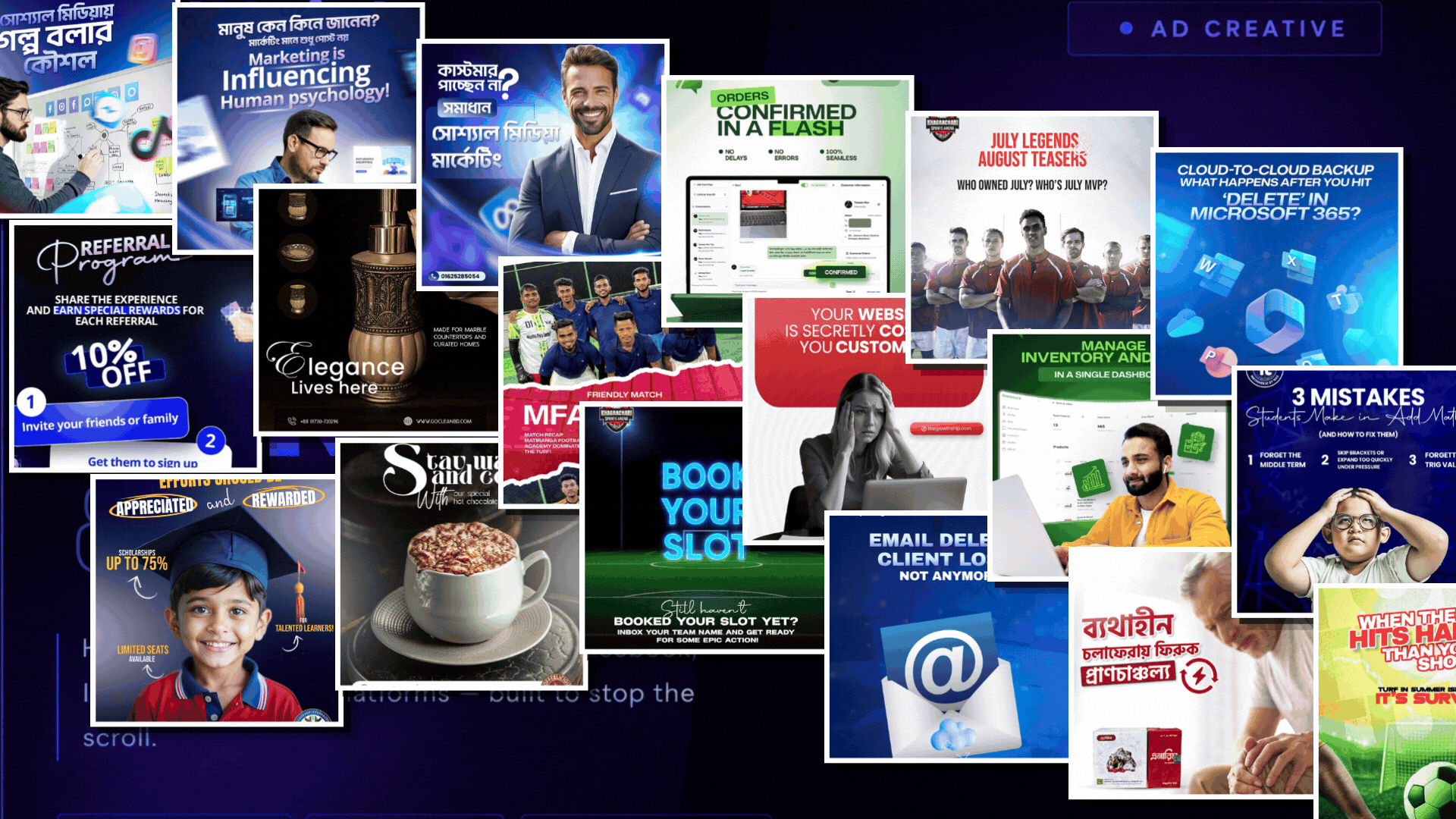 High-Impact Social Media Ad Creative